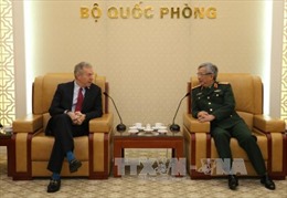 Thượng tướng Nguyễn Chí Vịnh tiếp Đại sứ Hoa Kỳ